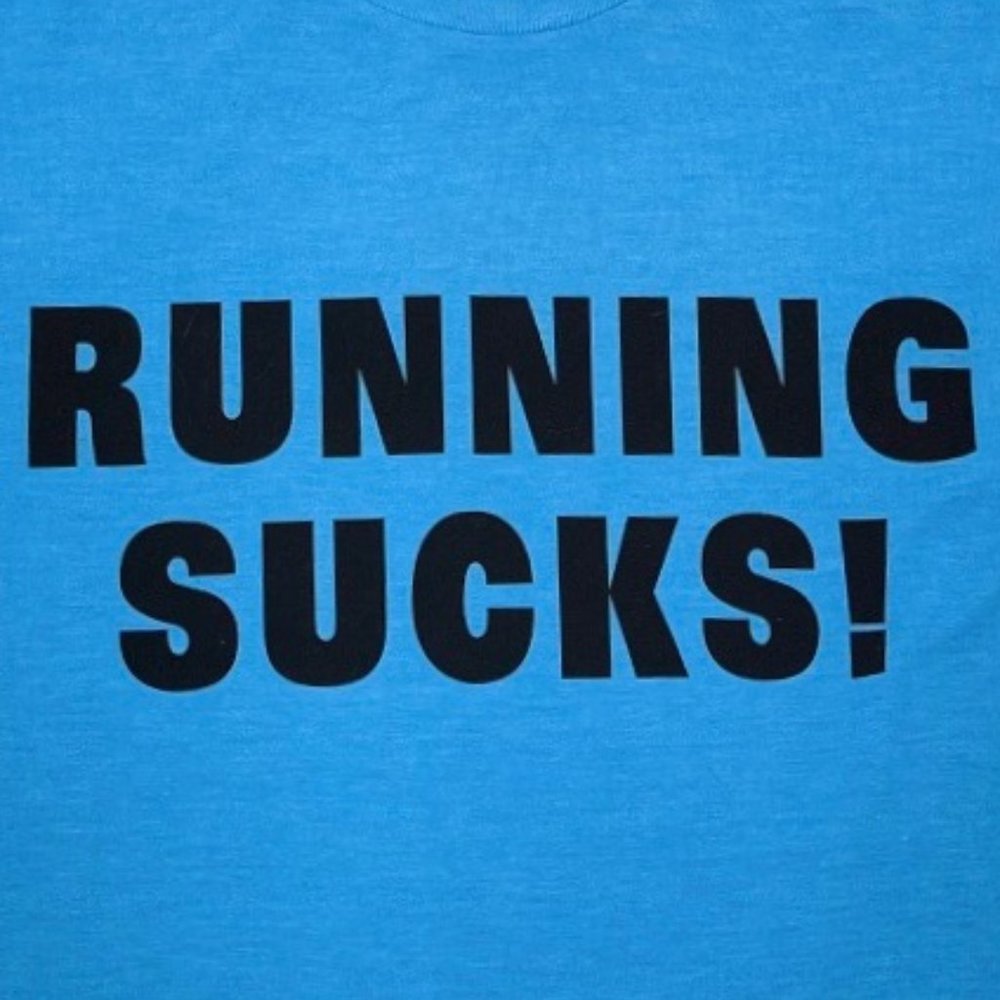 Canvas Running Sucks Short Sleeve T-Shirt - Picture 3 of 9